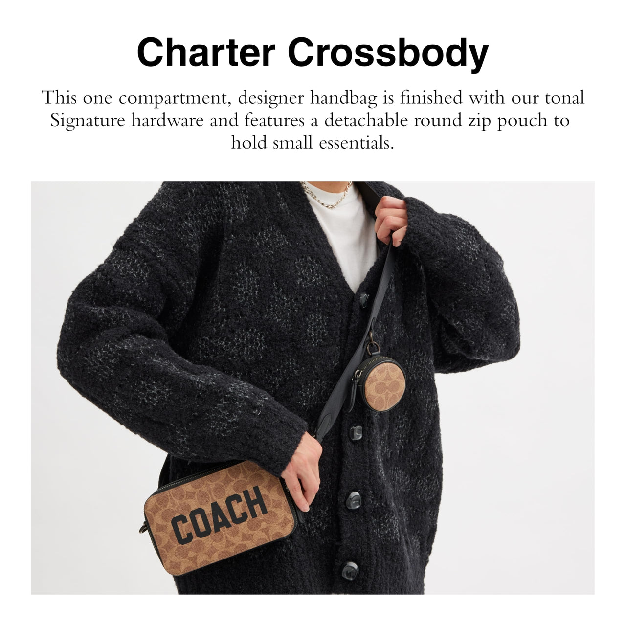 COACH Charter Slim Crossbody in Signature Graphic