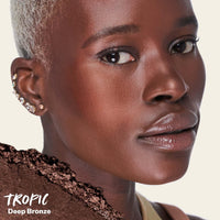 Thumbnail for Kosas Sun Show Glowy Warmth Baked Bronzer - Contouring Powder for Cheekbones, Nose & Jawline - Enriched with Concentrated Fatty Acids - Talc-Free, Vegan & Hypoallergenic - Tropic