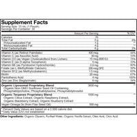 Thumbnail for Codeage Multivitamins For Teens, Liquid Vitamin C for Teenagers, Vitamin A B6 B12 D3 E For Kids, Biotin Zinc Omega-3 Folate, Liposomal Vitamins Supplement, One Daily Sachet, Vegan, Non-GMO, 30 Pouches