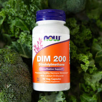 Thumbnail for NOW Foods Supplements, DIM 200 (Diindolylmethane) with Calcium D-Glucarate, 90 Veg Capsules