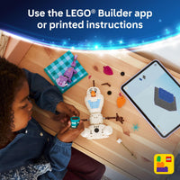 Thumbnail for LEGO Disney Frozen Olaf and Bruni’s Picnic Fun Building Toy - Frozen Toys for Girls & Boys, Ages 7+ - Disney Gifts for Kids & Fans - 43287