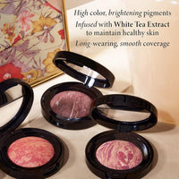 Thumbnail for LAURA GELLER NEW YORK Baked Blush-n-Brighten Marbleized Blush - Apricot Berry - Creamy Lightweight - Satin Finish