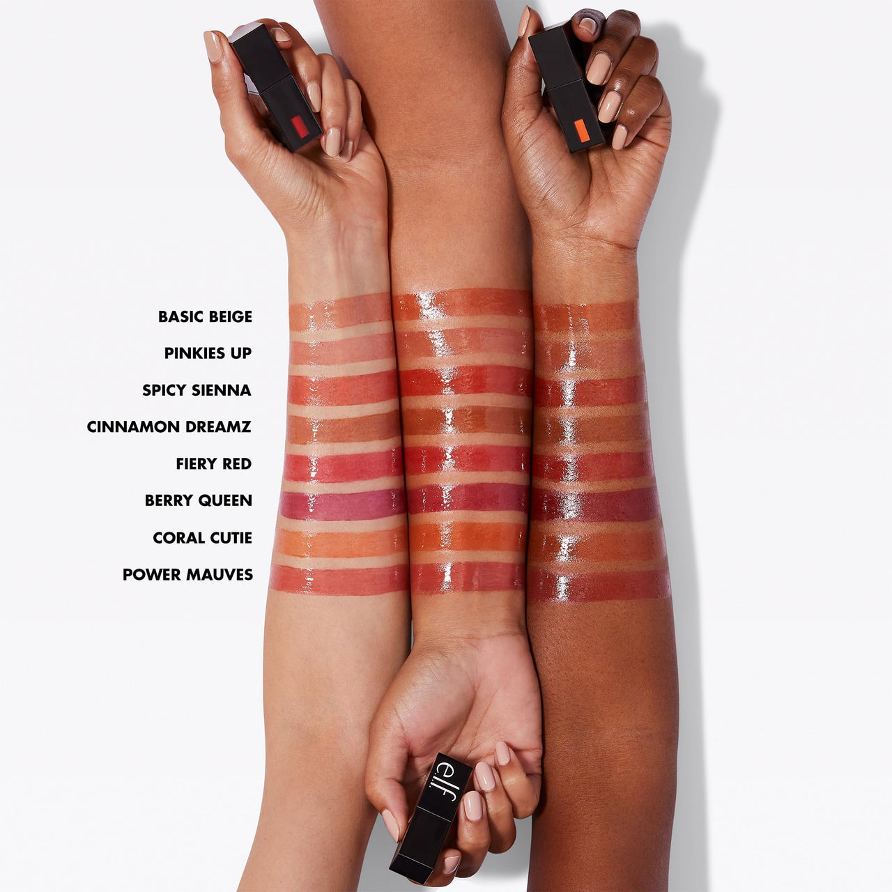 e.l.f. Glossy Lip Stain, Long-Lasting, Lightweight Lip Stain For A Sheer Pop Of Color & Subtle Gloss Finish, Vegan & Cruelty-Free, Cinnamon Dreamz