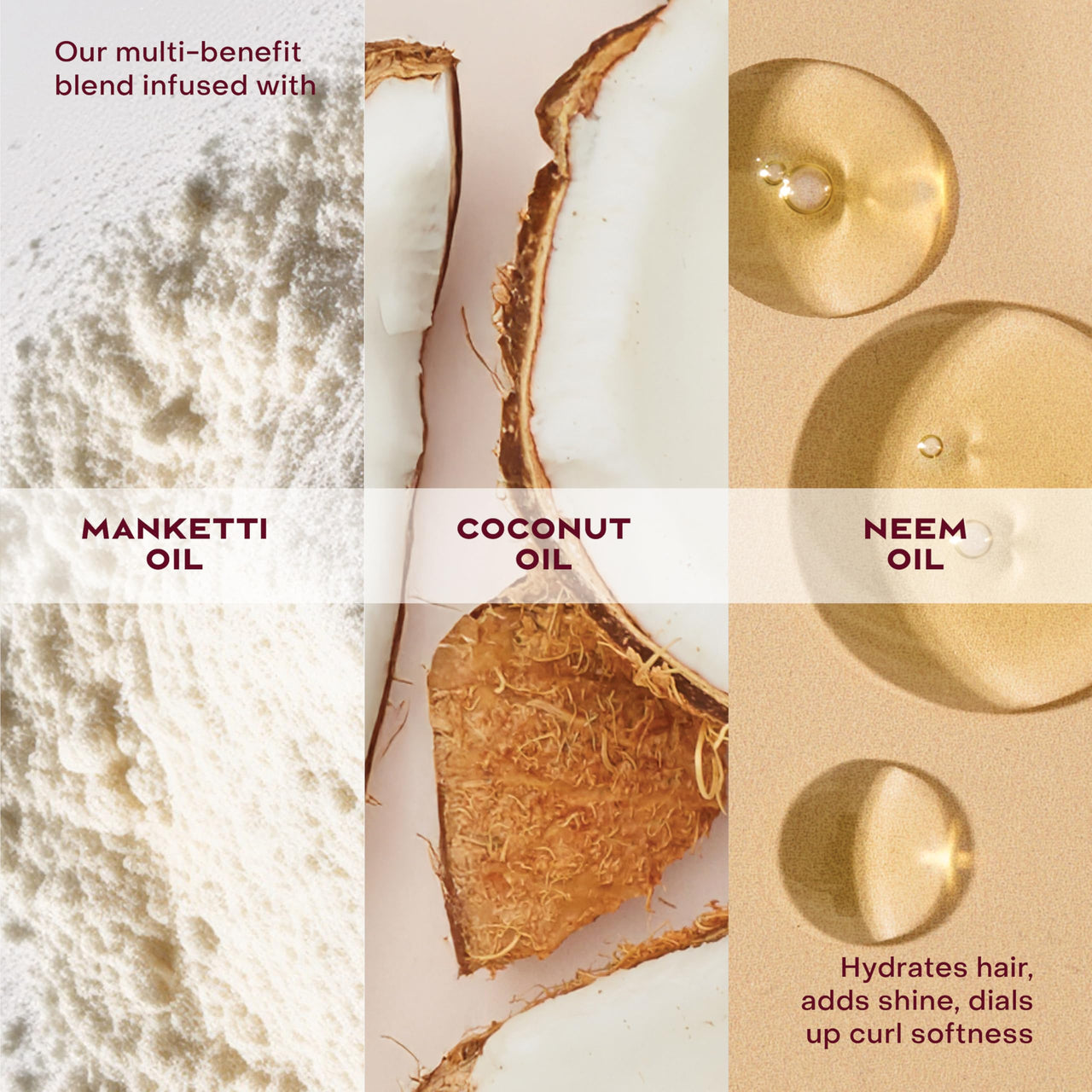 Shea Moisture Coconut & Hibiscus Smooth & Shine Oil Coconut & Hibiscus Softens And Hydrates Hair With Manketti And Coconut Oil For A Lightweight Texture 3.3 Fl Oz