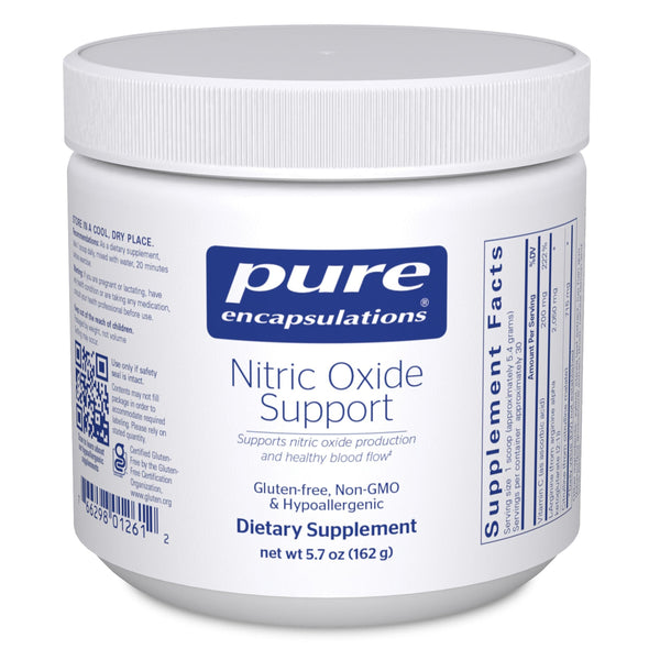 Pure Encapsulations Nitric Oxide Support | Supports Healthy Oxygen Circulation and Promotes Energy Production Within Muscles* | 5.7 Ounces