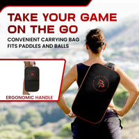 Thumbnail for Precision Pro Premium Carbon Fiber Pickleball Paddle- 14mm Pickleball Paddles Set of 2 w/Unique Design Handles & Indoor Outdoor Pickleball Balls - Comfortable Pickleball Paddle Grip, USA Approved