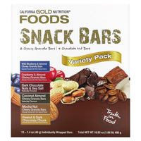 Thumbnail for Maple, Nuts, Sea Salt, Variety Pack Snack Bars, Simple Ingredients, 7 g Plant-Based Protein, 6 g Fiber, No Artificial Colors, Flavors, Sweeteners, Preservatives, 1.4 oz (40 g) Each, 12 Bars