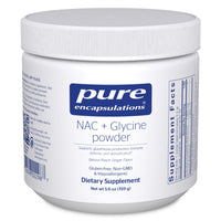Thumbnail for Pure Encapsulations NAC + Glycine Powder - Immune Support, Detox Cleanse & Glutathione Production* - Conditionally Essential Amino Acids - Gluten Free & Non-GMO - 5.6 oz