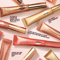 Thumbnail for Charlotte Tilbury Glowgasm Beauty Light Wand Liquid Highlighter Makeup - Soft-Focus Pink Highlighter & Blush for Cheeks - Pearlescent, Weightless Radiant Finish - Pinkgasm