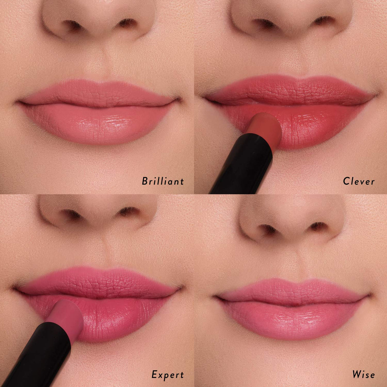 LAURA GELLER NEW YORK Smart Pout Transfer Proof Moisturizing Matte Lipstick, Brilliant