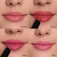 Thumbnail for LAURA GELLER NEW YORK Smart Pout Transfer Proof Moisturizing Matte Lipstick, Brilliant
