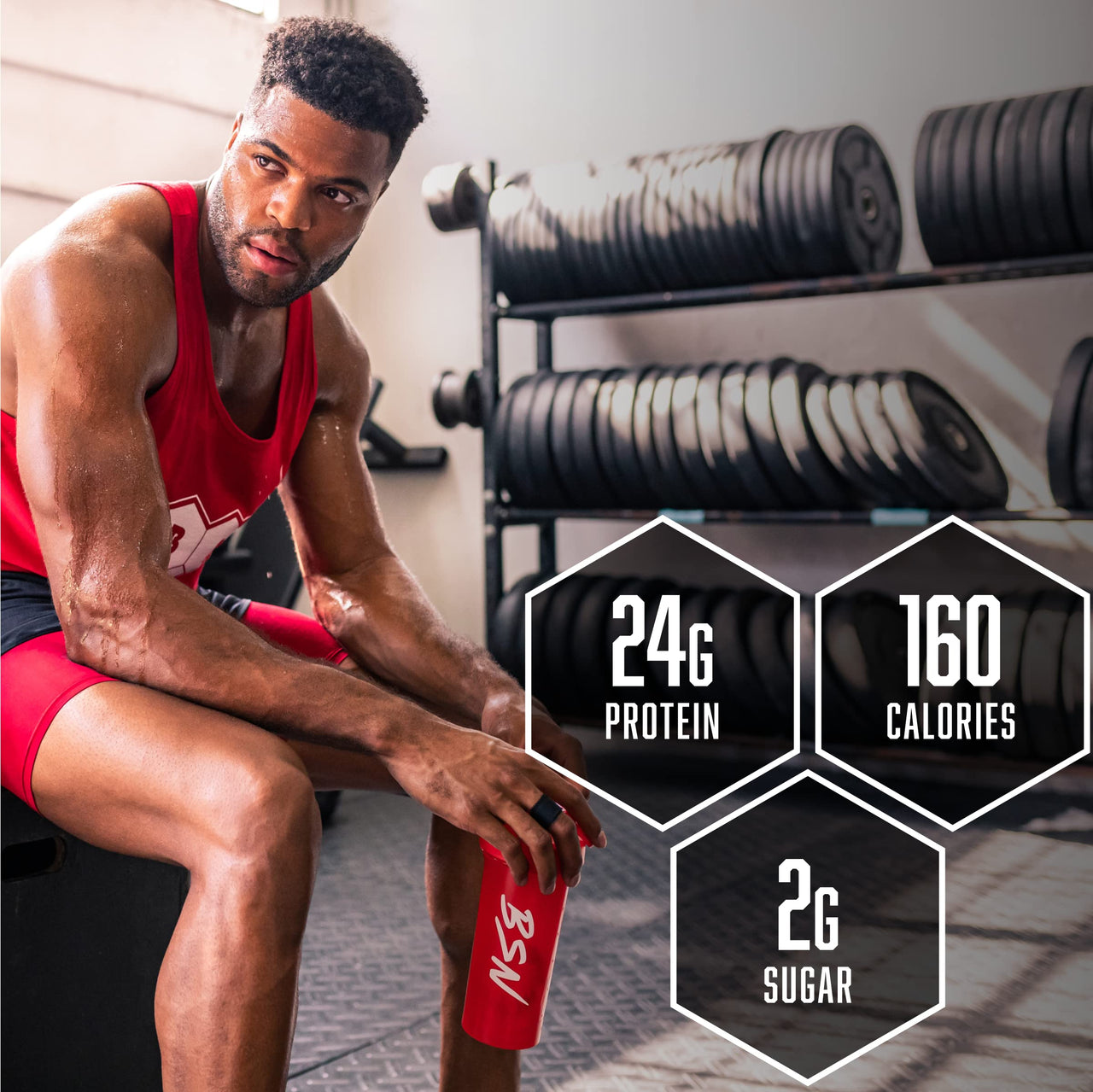 BSN SYNTHA-6 EDGE Protein Powder, Chocolate Flavored Powder with Hydrolyzed Whey, Micellar Casein, for Muscle Gain, Low Sugar, 24g Protein, Chocolate Milkshake, 48 Servings, 4.23 Pound (Pack of 1)