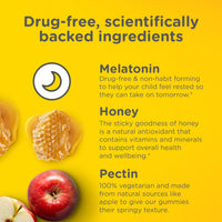 Thumbnail for Zarbee's Kids Melatonin Gummies with 1mg Melatonin, Kids Sleep Gummy, Promotes Peaceful Sleep, Drug-Free, Non-Habit-Forming, Natural Strawberry, 60 ct