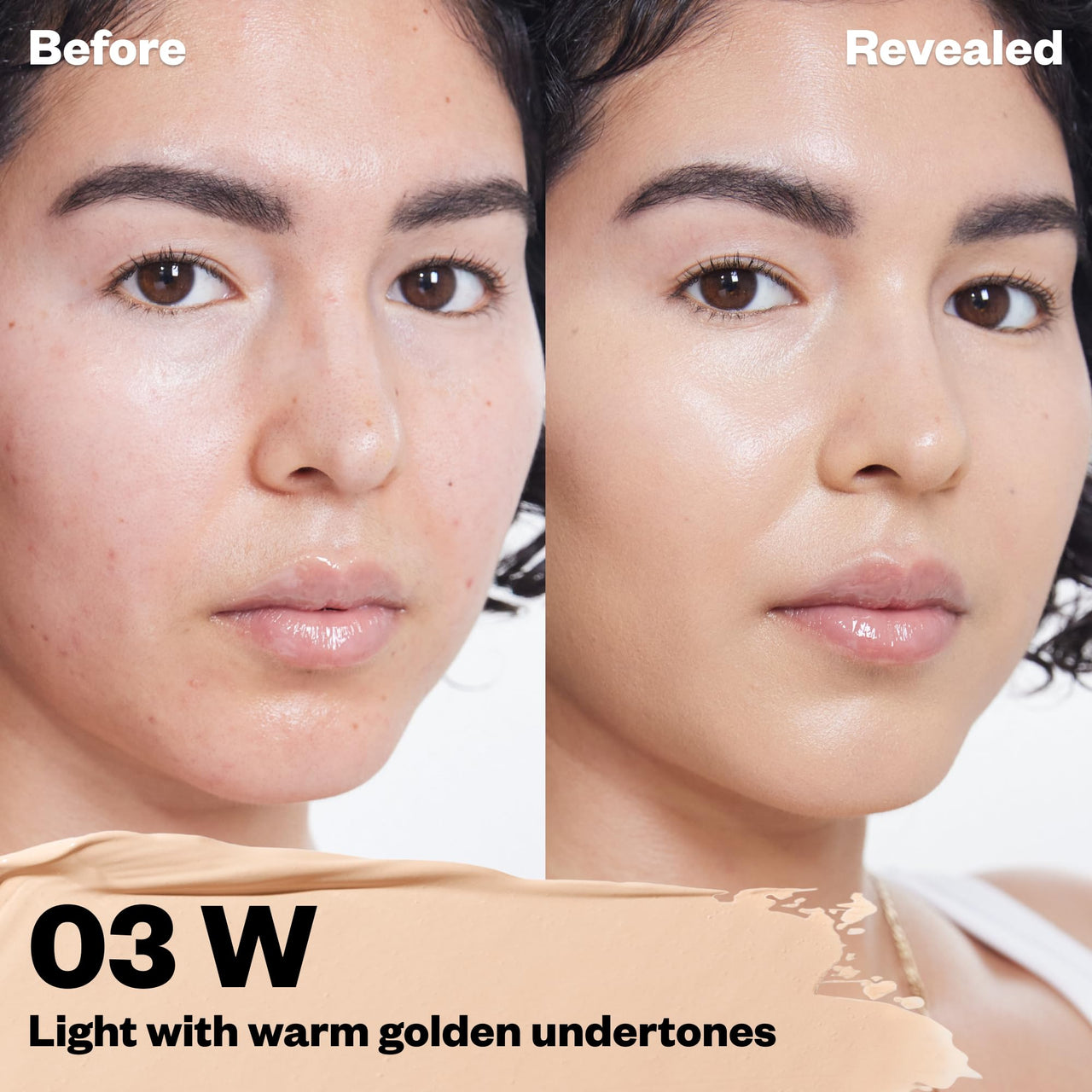 Kosas Revealer Concealer – Medium Coverage Hydrating Under Eye & Face Concealer with Hyaluronic Acid, Tone 03 W
