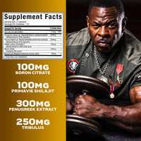 Thumbnail for MuscleTech Testosterone Booster for Men, AlphaTest - T-Boost Mens Supplement with Tribulus Terrestris & Boron - Daily Male Gym Workout Supplements for Muscle Growth, Stamina & Energy - 240 Pills