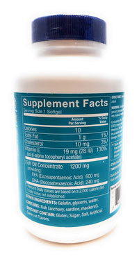 Thumbnail for Omega 3 Fish Oil 600 Epa / 240 Dha