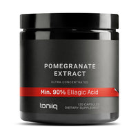 Thumbnail for Toniiq Pomegranate Extract - Ultra High Potency 35:1 Extract with 90% Ellagic Acid - Highly Concentrated - Third-Party Lab Tested - 120 Capsules