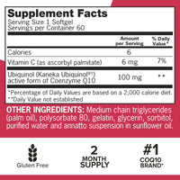 Thumbnail for Qunol Ubiquinol CoQ10 100mg Softgels, Qunol Mega Ubiquinol 100mg - Superior Absorption - Active form of Coenzyme Q10 for Heart Health - 2 Month Supply - 60 Count