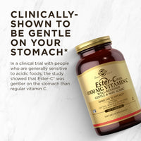 Thumbnail for Solgar Ester-C Plus 1000 mg Vitamin C (Ascorbate Complex) - 180 Tablets - Gentle & Non Acidic - Supports Upper Respiratory Health - Non-GMO, Gluten-Free - 180 Servings