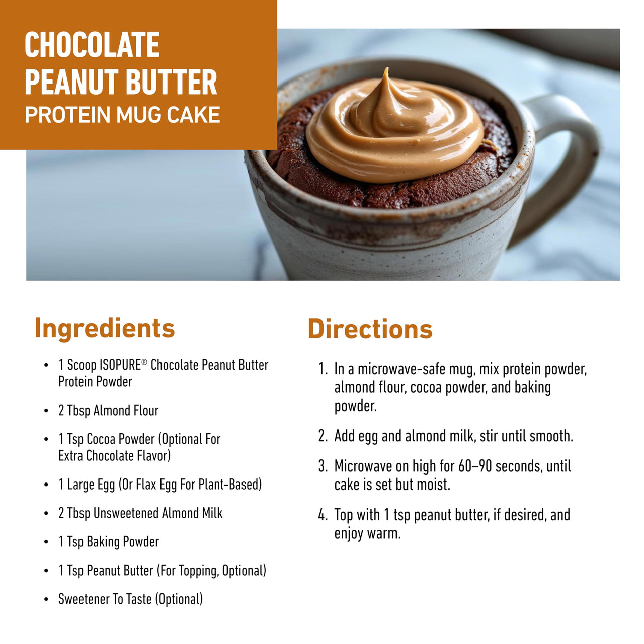 Isopure Low Carb 100% Pure Whey Isolate Protein Powder, Gluten Free, With Vitamins, Chocolate Peanut Butter, 25g Protein Per Serving, 3 Lbs, 40 Servings (Packaging May Vary)