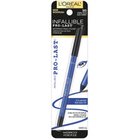Thumbnail for L'Oreal Paris Makeup Infallible Pro-Last Pencil Eyeliner, Waterproof and Smudge-Resistant, Glides on Easily to Create any Look, Cobalt Blue, 0.042 oz.