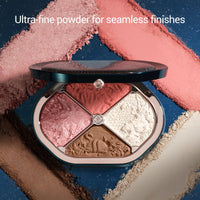 Thumbnail for FLORASIS Constellation Floral Engraving Contour Makeup Palette (02 Eastern Beast) Oriental