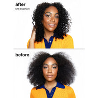 Thumbnail for K18 Leave-In Repair Hair Mask, 4-Minute Speed Treatment, Renews Hair Damage From Color, Chemical Services Heat (1 of each 50ml & 15ml).