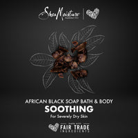Thumbnail for Sheamoisture Soothing Body Lotion for Troubled Skin African Black Soap Lotion with Shea Butter 13 oz