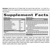 Thumbnail for Country Life RealFood Organics for Men – 60 Tablets | 1,300mg Organic Fermented Whole Foods, 7-Mushroom Superfood & Aloe – Certified Gluten-Free, Vegan & USDA Organic Multivitamin