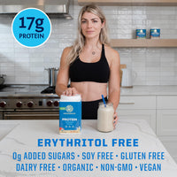 Thumbnail for Sunwarrior Vegan Protein Powder Organic Plant-Based Protein | BCAA Amino Acids Hemp Seed Plant Protein | Soy Free Dairy Free Gluten Free Synthetic Free Non-GMO | Vanilla 30 Servings | Warrior Blend
