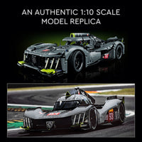 Thumbnail for LEGO Technic Peugeot 9X8 24H Le Mans Hybrid Hypercar 42156 Collectible Race Car Building Kit for Adults and Teens, 1:10 Scale Racing Car Model, Gift for Motorsport Fans