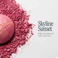Thumbnail for LAURA GELLER NEW YORK Limited Edition Baked Blush-n-Brighten Marbleized Blush - Skyline Sunset - Pink Color for Cheeks