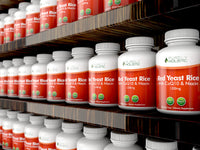 Thumbnail for Purely Holistic Red Yeast Rice 1200mg with CoQ10 Supplement & Flush Free Niacin 120 Extra Strength Vegetarian Capsules – Advanced Healthy Heart Formula - Non-Irradiated, Citrinin Free
