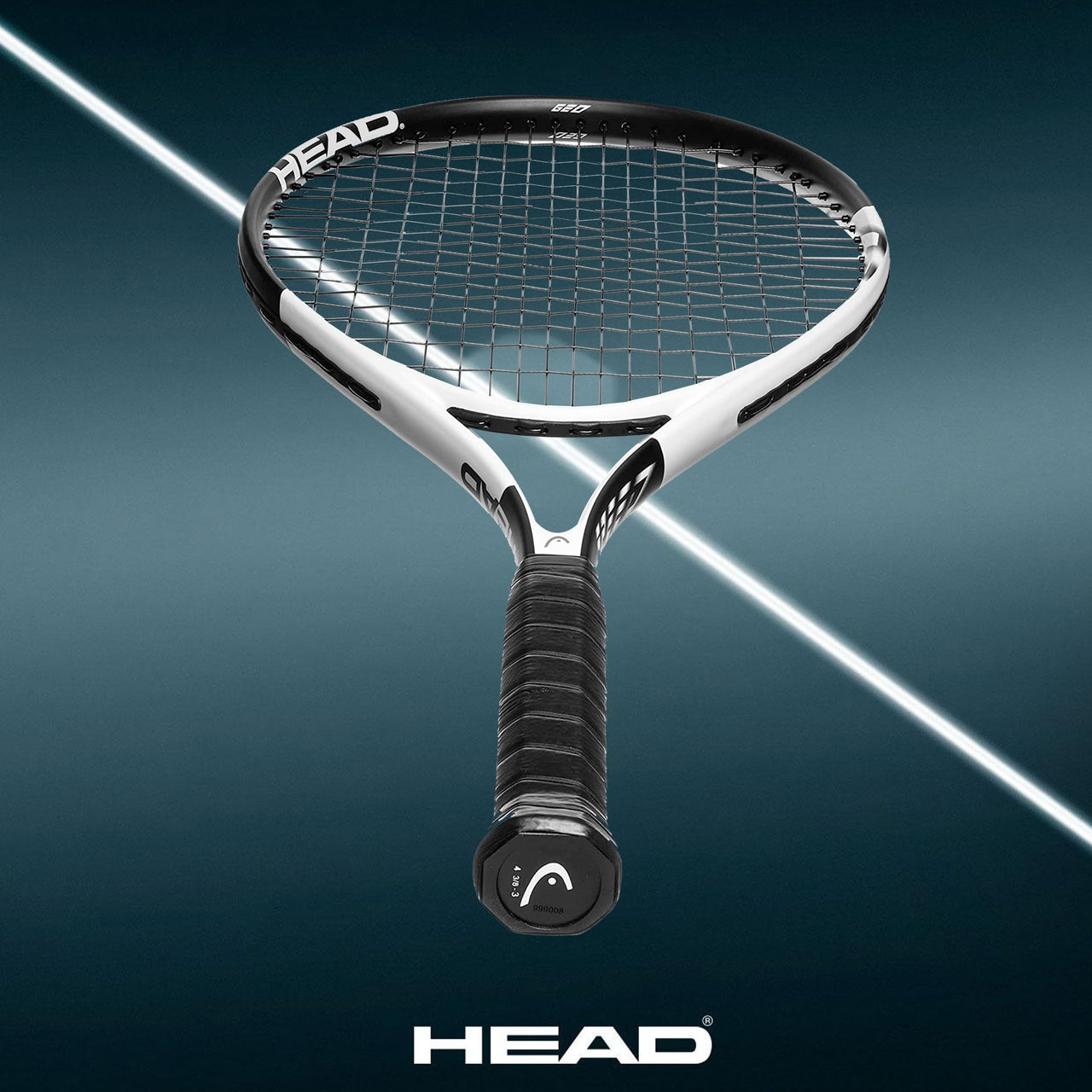 HEAD Geo Speed Adult Tennis Racquet - 27” Lightweight Pre-Strung Tennis Racket, 4 3/8” Grip - Power and Speed for Beginners & Intermediate Players