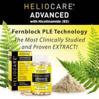 Thumbnail for Heliocare Advanced Niacin B3 Supplement: Fernblock PLE Extract 240mg Per Serving - Supports Skin Cell Health W/Antioxidant Rich Vitamin B3 Niacin 500 mg - 120 Vegan Capsules