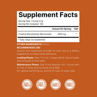 Thumbnail for NatureBell 2 Pack Instant Creatine Monohydrate Powder 500 Grams, 5000mg Per Serving, Unflavored Micronized Creatine Powder - Pre Workout | Keto | Vegan | Dissolves Easy | Filler Free