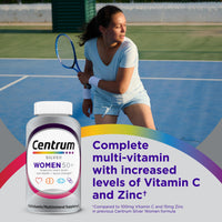 Thumbnail for Centrum Silver Women's Multivitamin for Women 50 Plus, Multivitamin/Multimineral Supplement with Vitamin D3, B Vitamins, Non-GMO Ingredients, Supports Memory and Cognition in Older Adults - 100 Ct