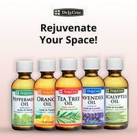 Thumbnail for De La Cruz Pure Orange Oil - 100% Pure Cold Pressed Orange Essential Oil for Diffuser - 2 Fl OZ (1 Bottle)