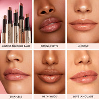 Thumbnail for ICONIC LONDON Melting Touch Lip Balm | Hydrating Lip Balm, Non Sticky, Sheer Wash of Colour, Cruelty Free, Vegan Makeup (Sitting Pretty) 0.10 Fl oz