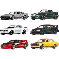 Thumbnail for Hot Wheels 1:64 Scale Die-Cast Toy Cars, Set of 6 Japanese Vehicles with Elevated Deco (Styles May Vary)