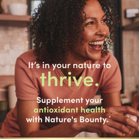 Thumbnail for Nature's Bounty Turmeric with Black Pepper Extract, Supports Antioxidant Health, 1000mg, 60 Capsules