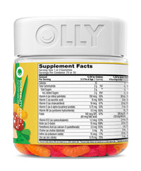 Thumbnail for OLLY Kids Multivitamin Gummy Worms, Overall Health and Immune Support, Vitamins and Minerals A, C, D, E, Bs and Zinc, Chewable Supplement, Sour Fruit Punch, 45 Day Supply (70 Count)