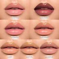 Thumbnail for Juvia's Place Magic Lip Oil - White Peach - Smooth, Hydrating w/Vitamin E for Soft, Glossy, Juicy Lips - Infused with Fruit Extracts - Tinted, Shimmering, Lightweight & Non-sticky Lip Oil for Summer