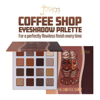 Thumbnail for Juvia's Place Coffee Shop Eyeshadow Palette - 16 Pan Palette, Tan, Auburn, & Rich Dark Chocolate, Mattes and Shimmers, Highly Pigmented and Buttery Texture