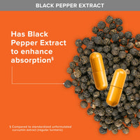 Thumbnail for Qunol Turmeric Curcumin 2250mg, Black Pepper Extract for Enhanced Absorption, Supports Healthy Inflammation Response and Joint Health, Dietary Supplement, Vegetarian Formula, 90 Capsules