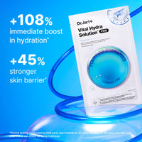 Thumbnail for Dr.Jart+ Dermask Vital Hydra Solution Glow Korean Face Mask with Hyaluronic Acid for Glass Skin | Sheet Mask | Korean Skin Care, 5 Pack