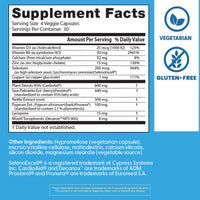 Thumbnail for Doctors Best Comprehensive Prostate Formula with SelenoExcell and CardioAid, Supports Prostate Health, Gluten Free, Vegetarian 120 Veggie Caps