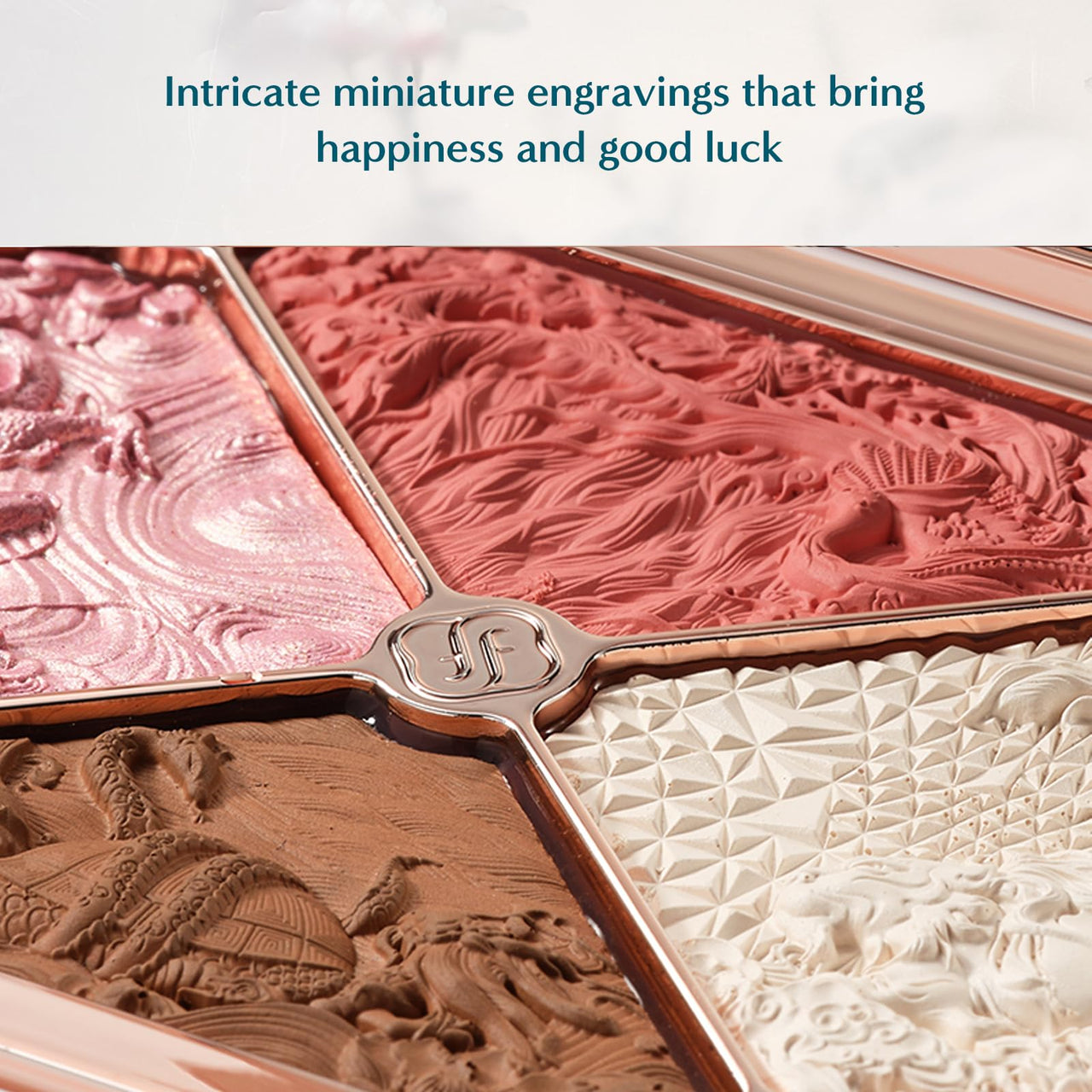 FLORASIS Eastern Beasts Sculpting Makeup Palette (Ode to Embroidery) (02 Eastern Beast, 1 Count)