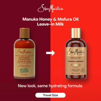 Thumbnail for SheaMoisture Hydration Hair Milk Manuka Honey and Mafura Oil for Dry Hair to Hydrate and Style Hair 8 oz