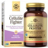 Thumbnail for Solgar Cellulite Fighter Skin Vitamin and Mineral Supplement, Support Smooth Skin with French Melon Concentrate, Hyaluronic Acid and Vitamin C Supplement, Age-Defying Nutrition for Women, 30 Servings